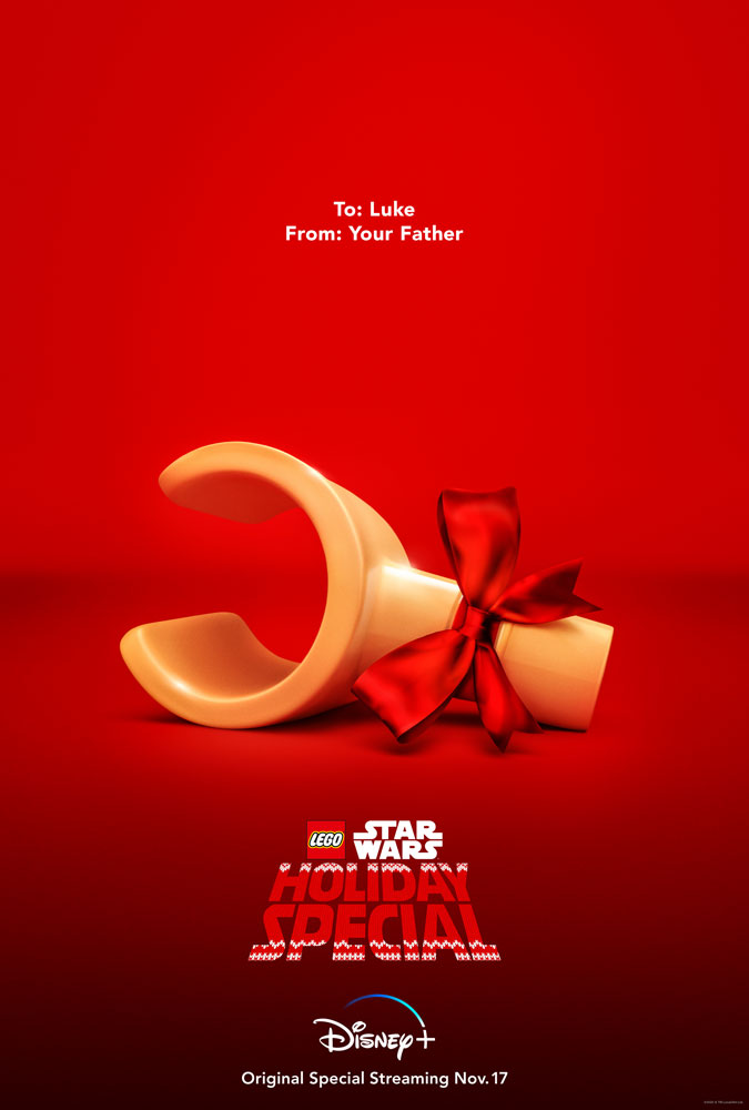 Das Poster zum LEGO Star Wars Holiday Special