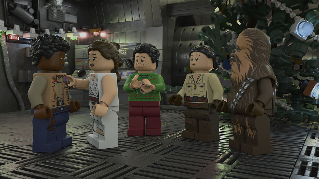 Eine Szene aus dem LEGO Star Wars Holiday Special
