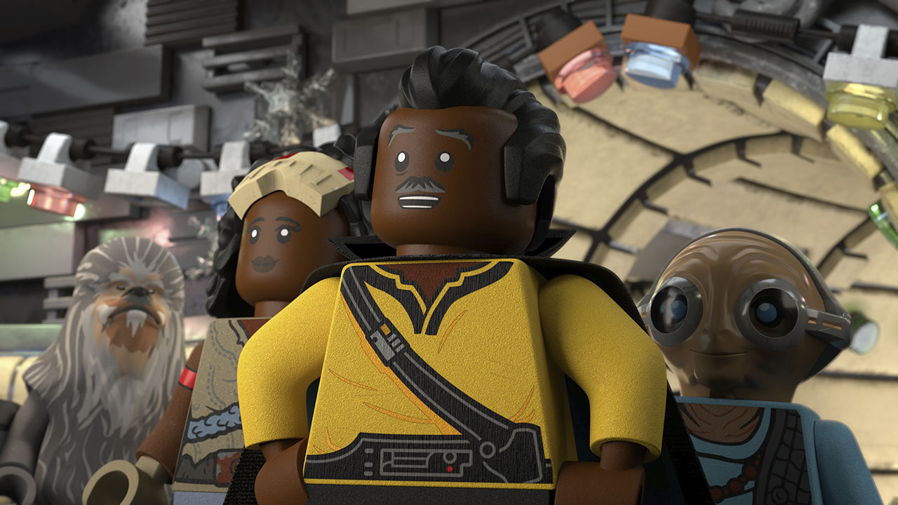 Eine Szene aus dem LEGO Star Wars Holiday Special
