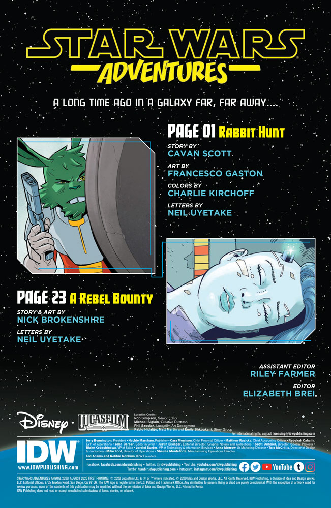 Star Wars Adventures Annual