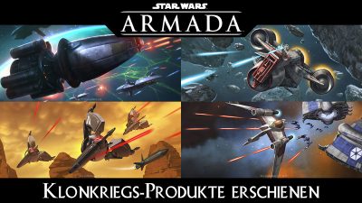 Brettspiel-News: In Armada beginnen die Klonkriege