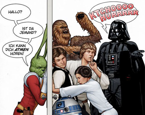 Marvel Variant Cover #1 mit Jaxxon