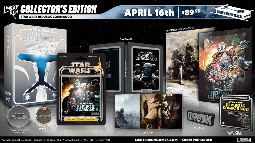 Republic Commando - Inhalte der Sammleredition