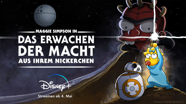 Maggie Simpson in Das Erwachen der Macht aus ihrem Nickerchen