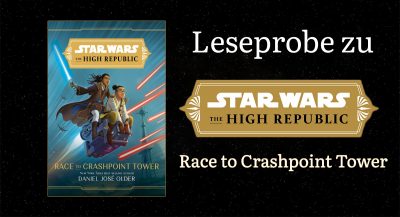 Weitere Leseprobe für Race to Crashpoint Tower veröffentlicht