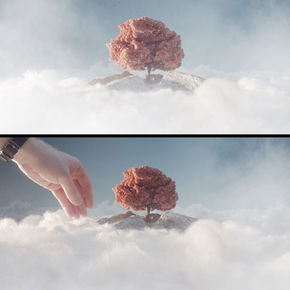 Making Of Miniature Landscapes - in Space #1