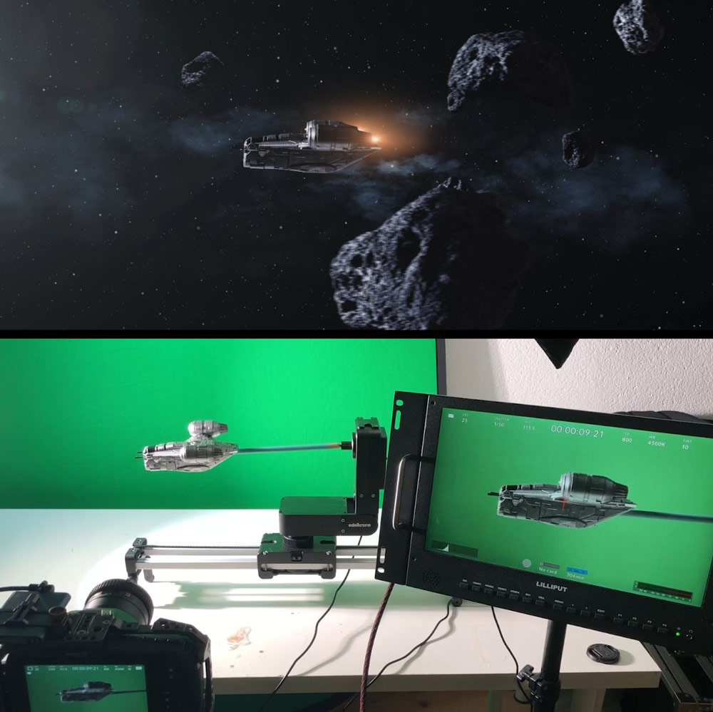 Making Of Miniature Landscapes - in Space #1