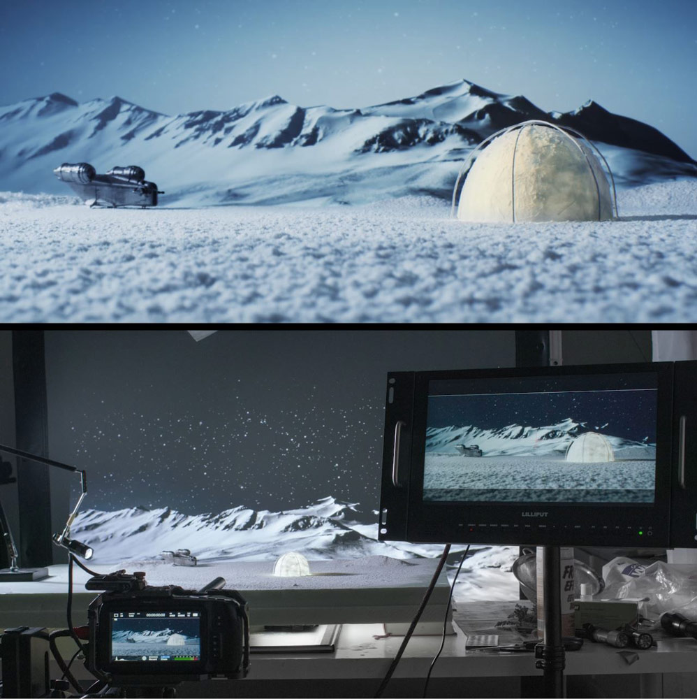 Making Of Miniature Landscapes - in Space #1