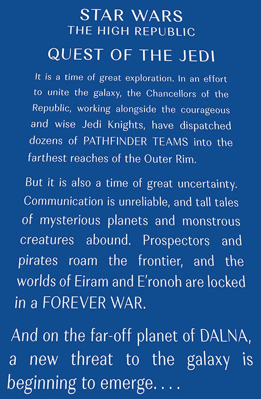 Star Wars The High Republic