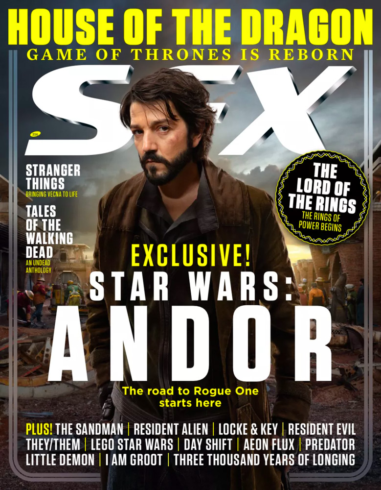 Andor als Titelgeschichte des SFX-Magazine