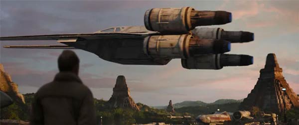 Andor startet auf Yavin IV