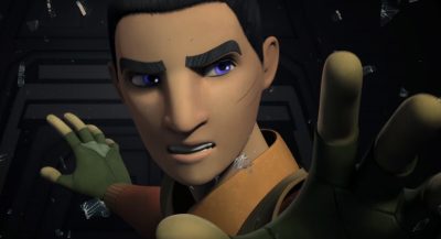 Eman Esfandi spielt Ezra Bridger