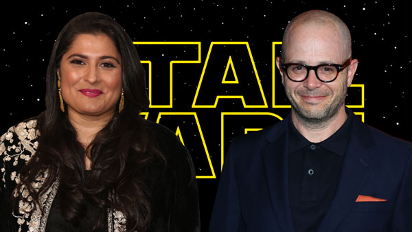 Sharmeen Obaid-Chinoy und Damon Lindelof; Quelle: Kathy Hutchins / Shutterstock.com