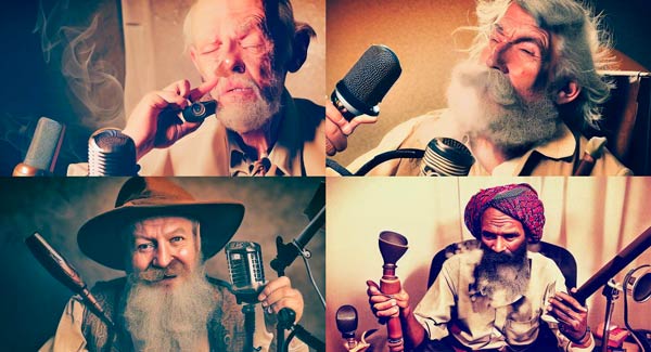 3 müde Podcaster phantasieren sich einen vierten herbei