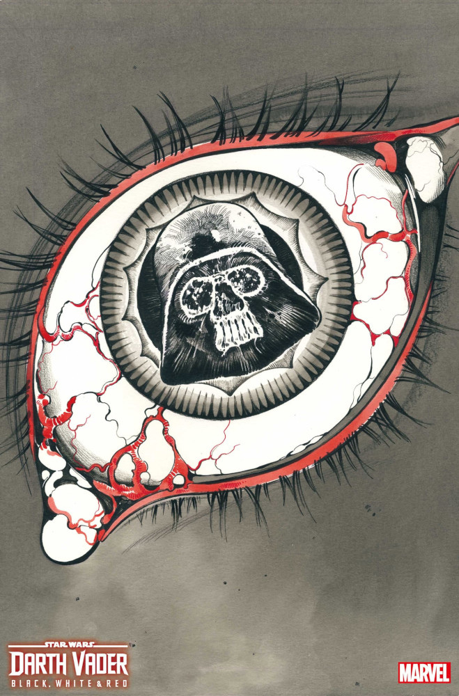 Darth Vader – Black, White & Red 1