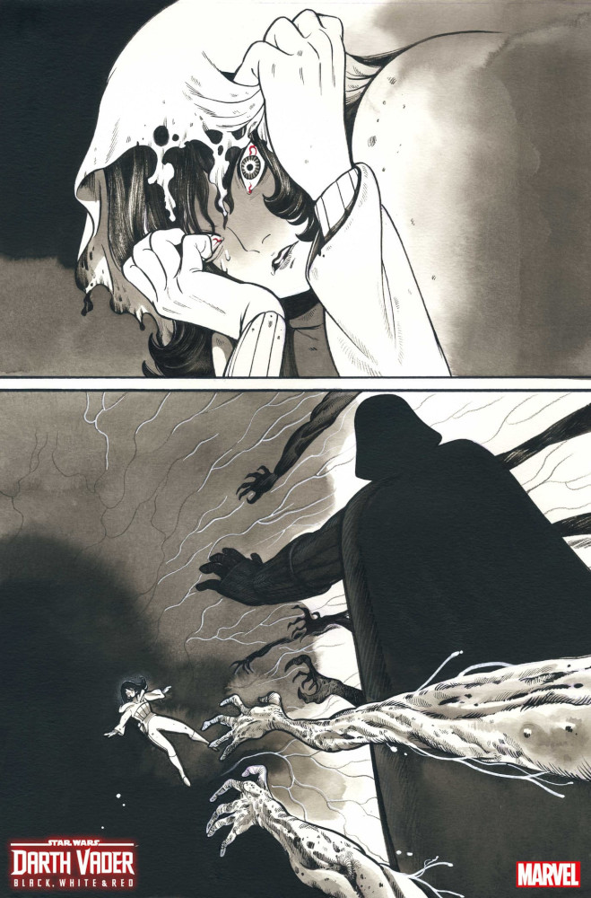 Darth Vader – Black, White & Red 1
