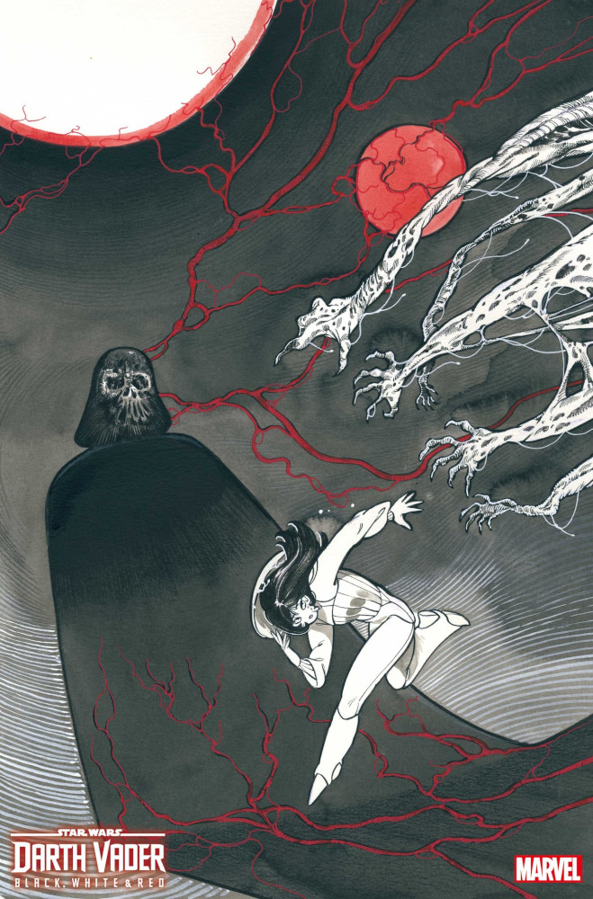 Darth Vader – Black, White & Red 1