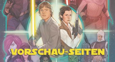Vorschau-Seiten zu Star Wars #99 und #100