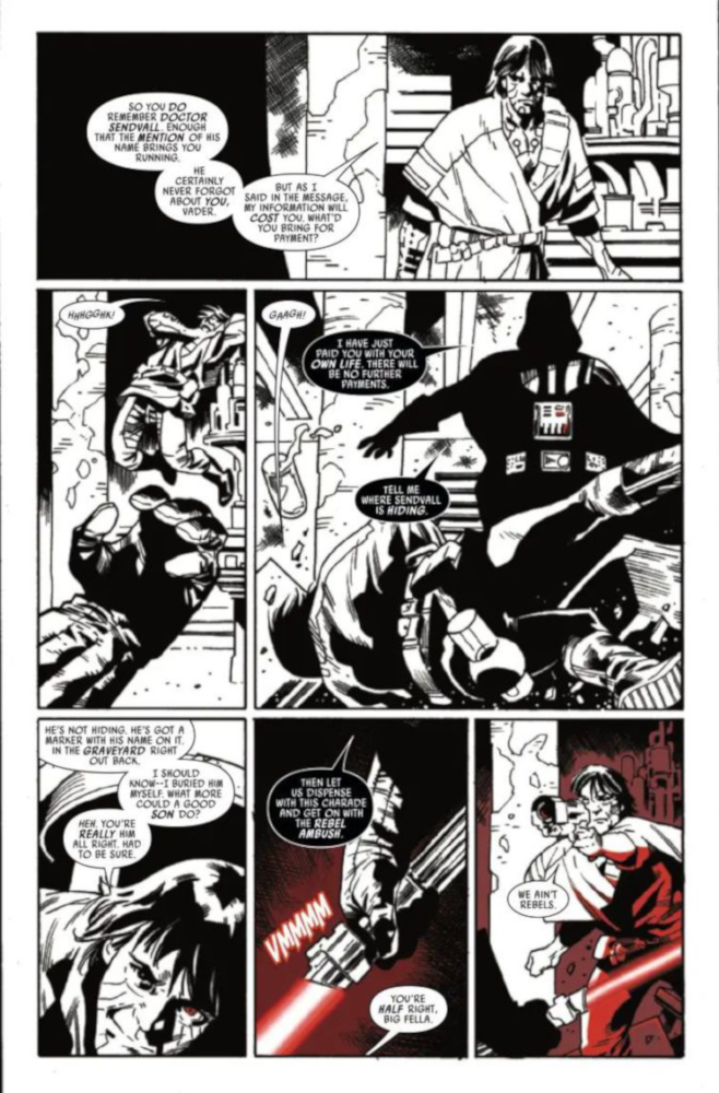 Darth Vader: Schwarz, Weiß und Rot - US-Vorschau Seite 2
