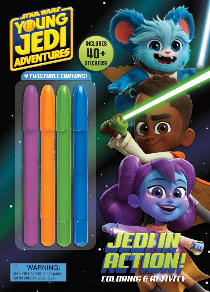 Young Jedi Adventures: Jedi in Action! - Cover