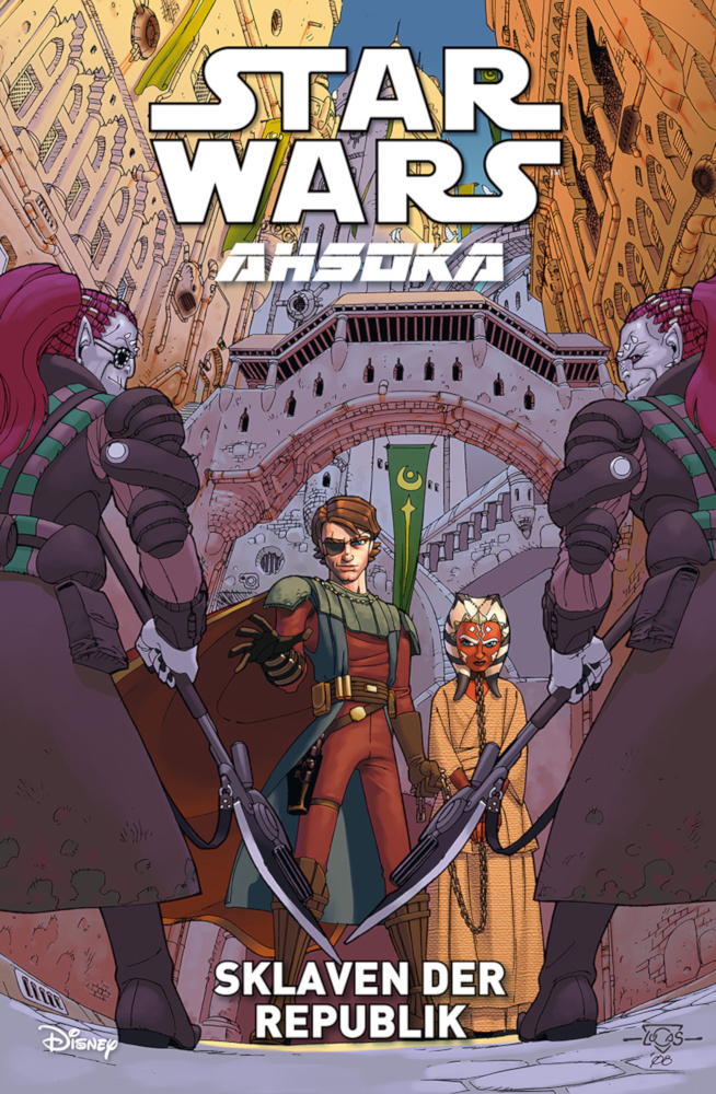 Ahsoka #3: Sklaven der Republik - Cover