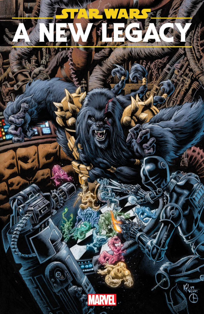 A New Legacy #1 - Cover: Kyle Hotz