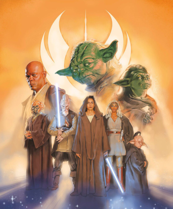 Artwork des Jedi-Rates von Oliver Cuthbertson