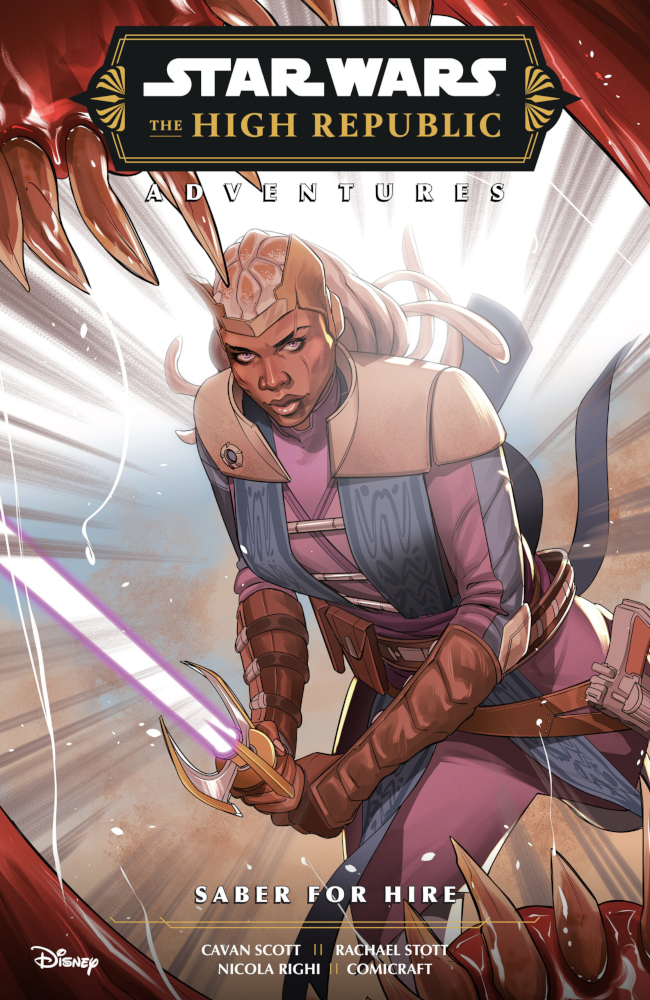 The High Republic Adventures: Saber for Hire - Cover