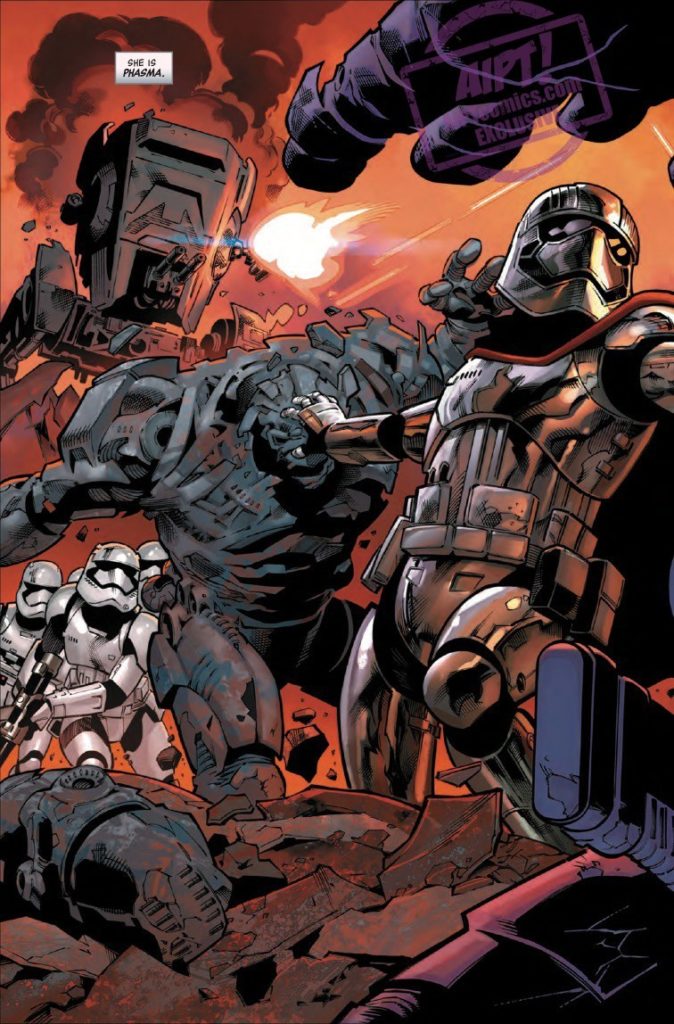 Vorschauseiten zu Age of Resistance: Phasma #1