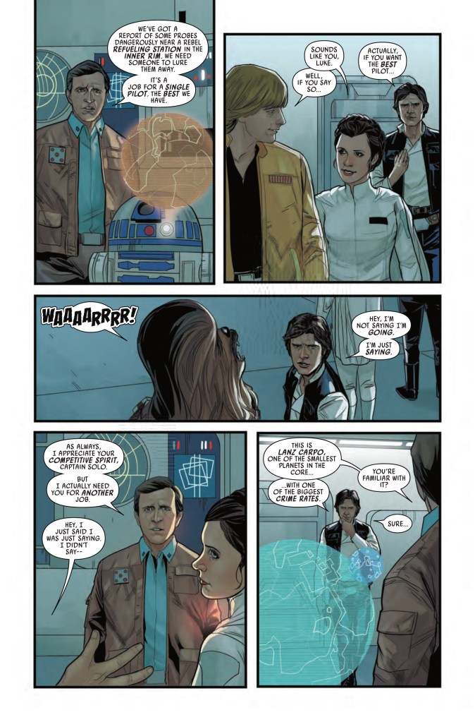 Vorschauseiten zu Star Wars #68