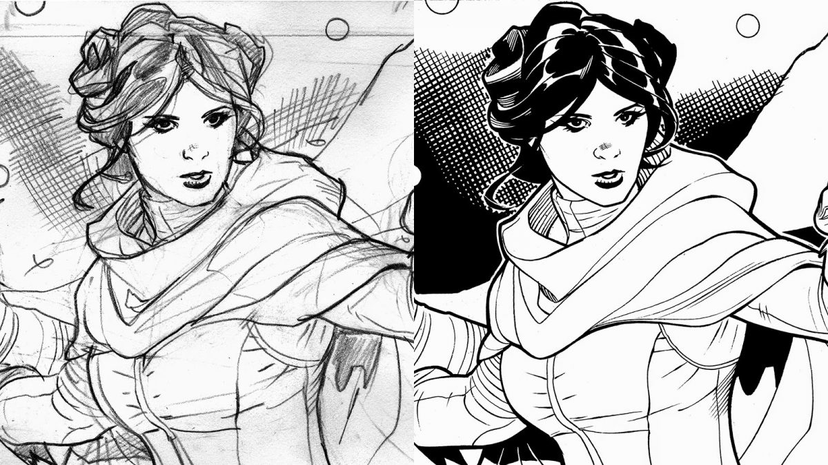 Princess Leia von Terry Dodson