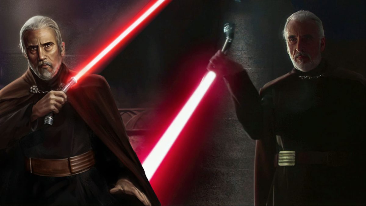 Dooku und sein Lichtschwert