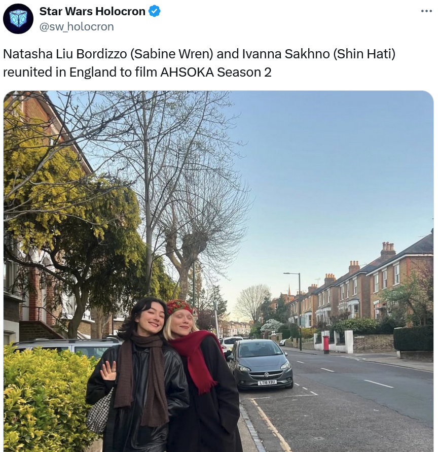 X-Aufnahme: Sabine und Shin Hati in England