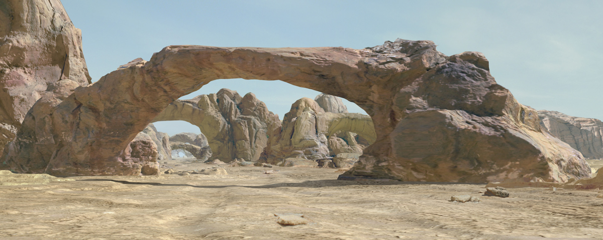 Tatooine - Felsbogen