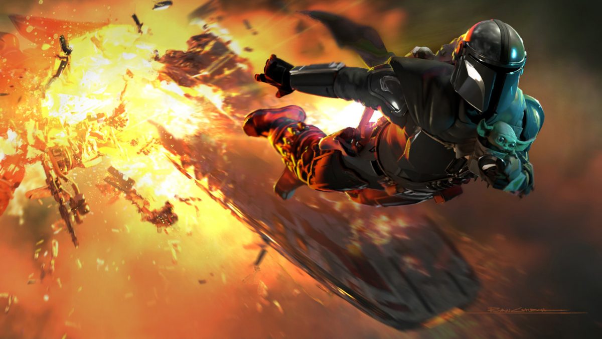 The Mandalorian & Grogu - Konzeptzeichnung