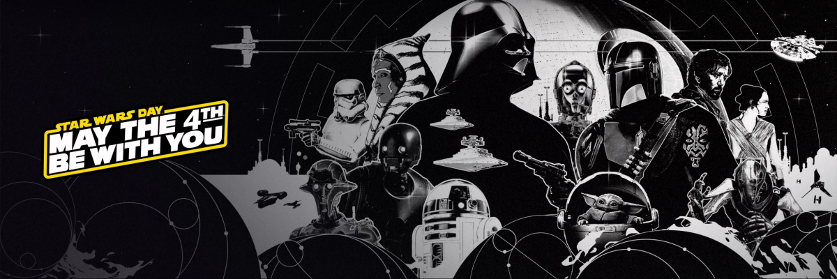 Das Disney+ Banner zum 4. Mai 2025