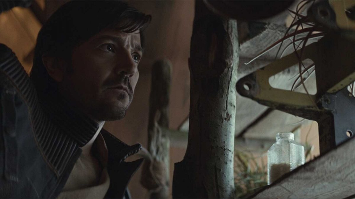 Cassian Andor auf dem Weg hinein in Rogue One