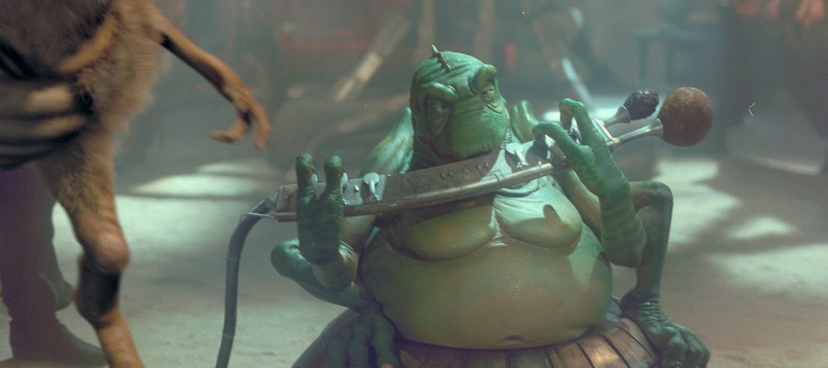 Rappertunie war erstmals 1997 in der Special-Edition von Die Rückkehr der Jedi-Ritter zu sehen.