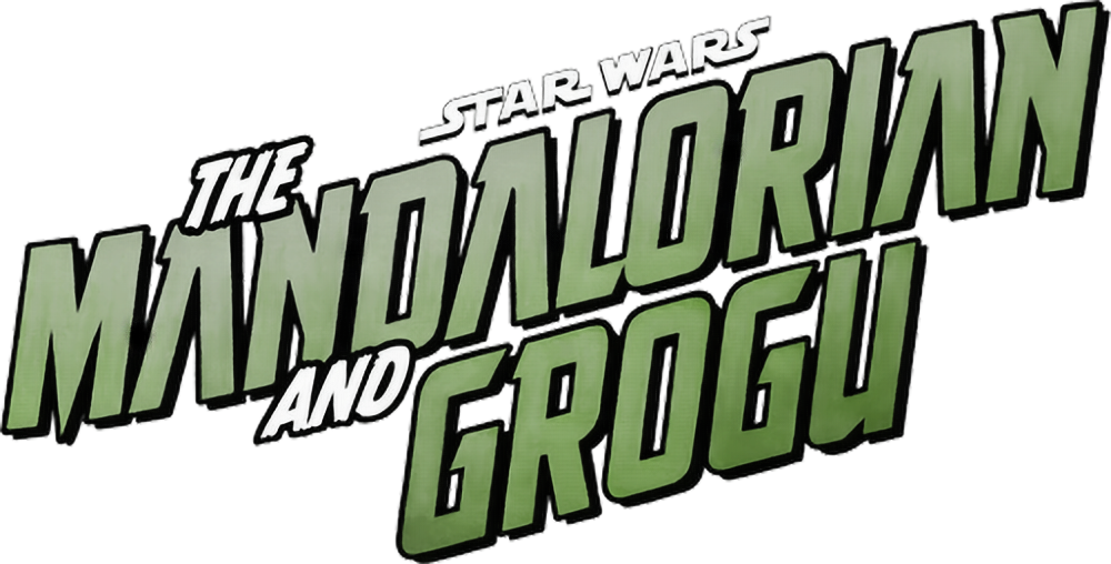 Logo The Mandalorian & Grogu Weiß