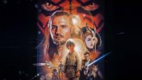Drew Struzans Plakatmotiv für Star Wars: Episode I - Die dunkle Bedrohung