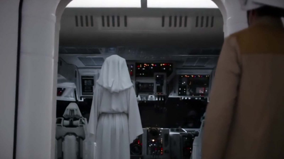 Versteckte Effekte in Rogue One: Leia auf der Brücke der Tantive IV